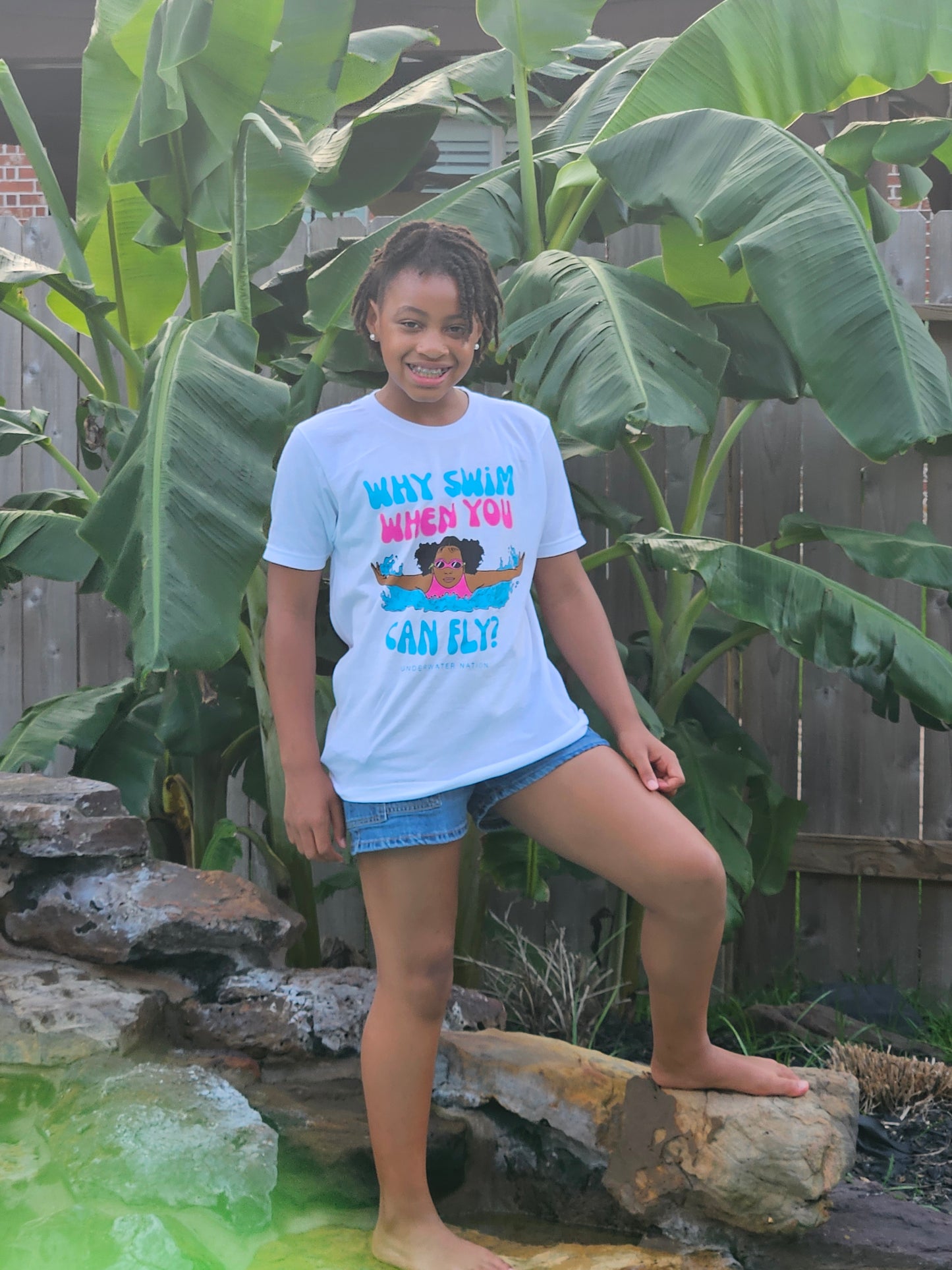 Youth "I Don't Swim, I Fly" T-Shirt
